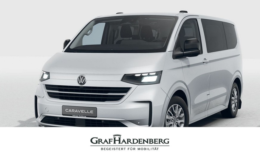 Volkswagen New e-Caravelle Life 160 kW 9-Sitzer 64kwh-Batterie