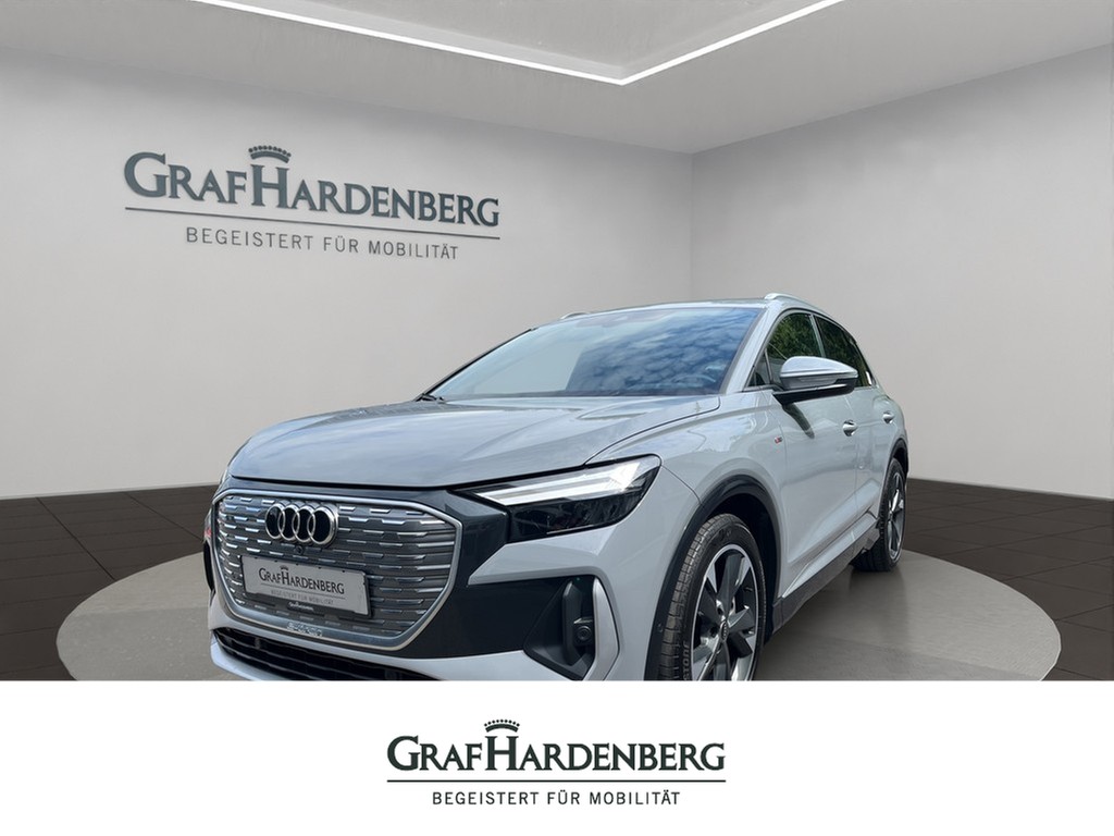 Audi Q4 45 e-tron quattro S line LED GRA