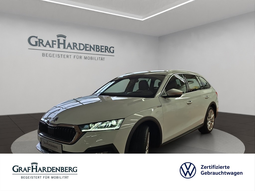 Skoda Octavia Combi Scout 4x4 TDI DSG Navi AHK LED ACC