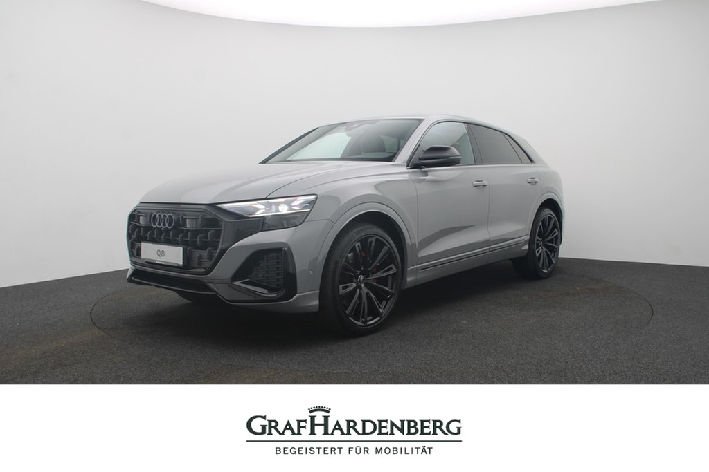 Audi Q8 SUV 50 TDI quattro 286 PS Audi excklusive Lackierung Nardograu Pano, B&O, ACC, HD Matrix