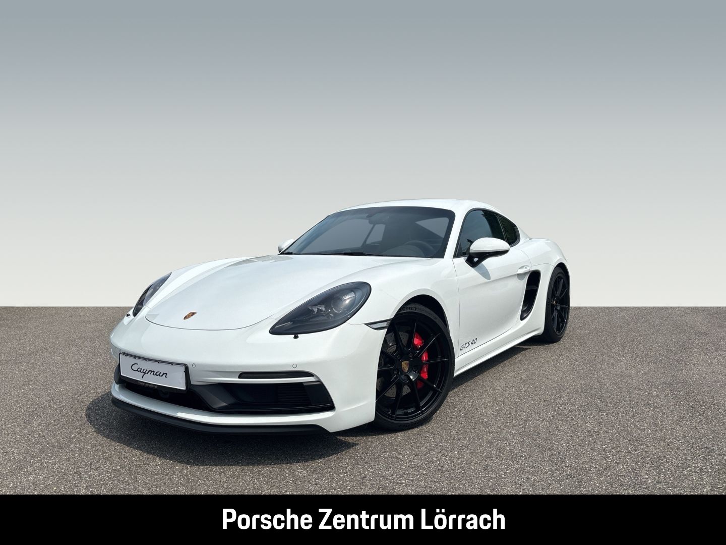 Porsche Cayman 718 GTS 4.0 Abstandstempomat Sportabgas