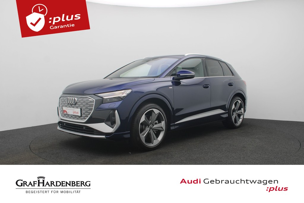 Audi Q4 e.tron 55 quattro S line LED Navi HuD Pano