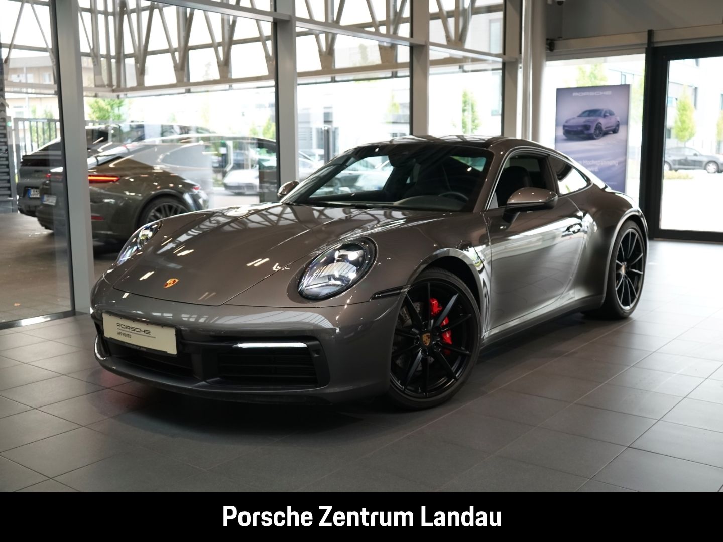 Porsche 992 911 Carrera Sportabgasanlage Achatgrau 21Zol