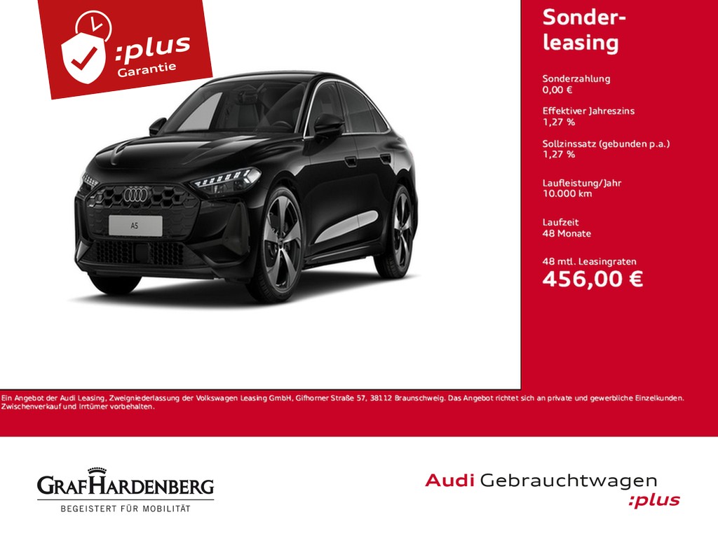 Audi A5 Lim. TFSI . Virt.Cockpit LED Navi ACC AHK