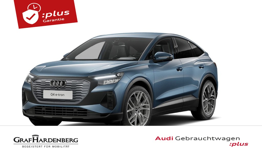 Audi Q4 Sportback 45 e-tron S line ACC AHK MMI