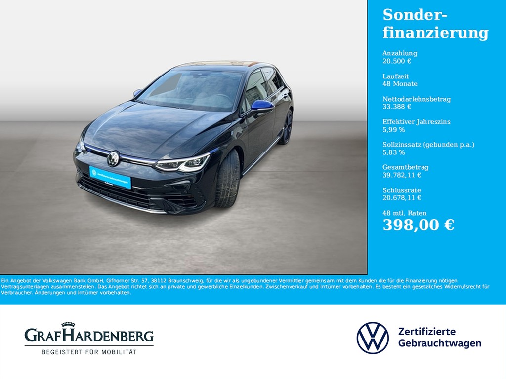 Volkswagen Golf R Performance 4Mot. TSI DSG Navi Matrix DCC