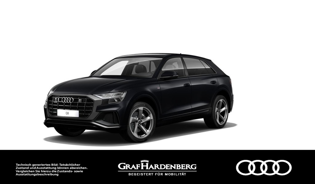 Audi Q8 50 TDI quattro S line LED Navi ACC HuD AHK