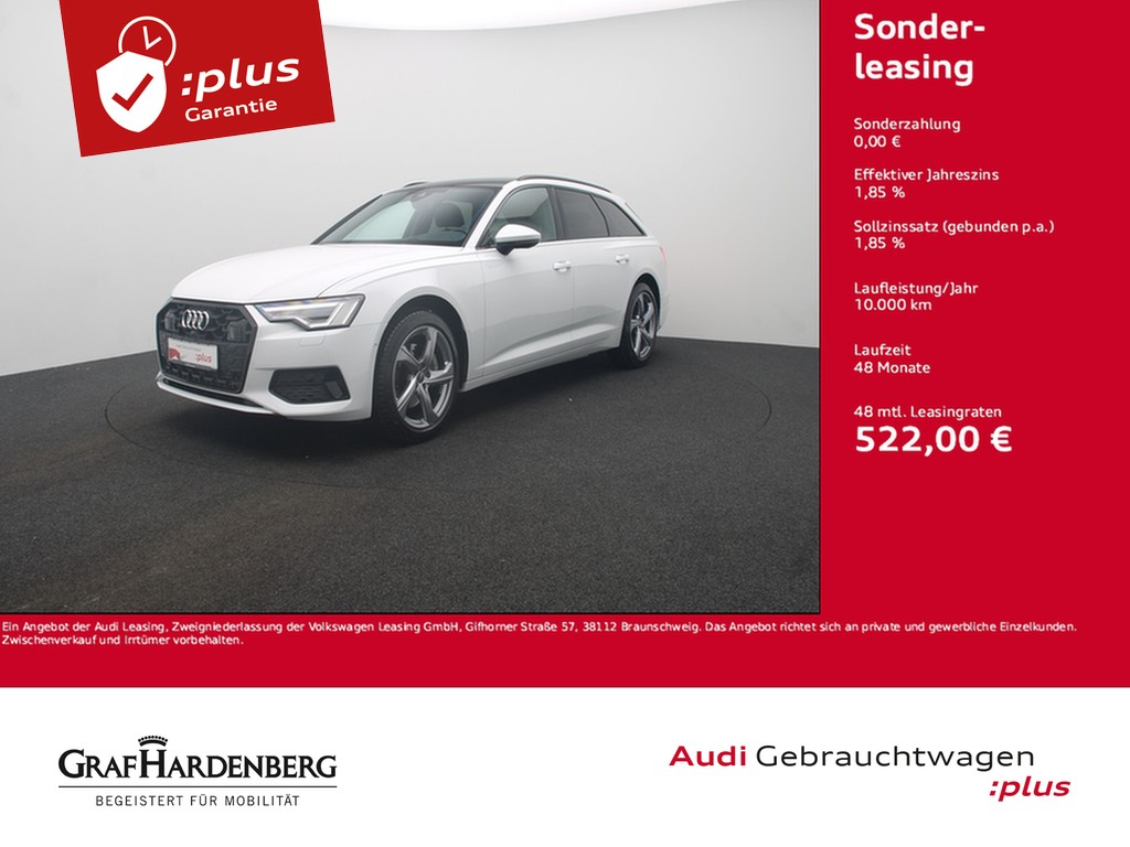Audi A6 Avant 45 TFSI . LED Navi ACC Pano AHK HuD