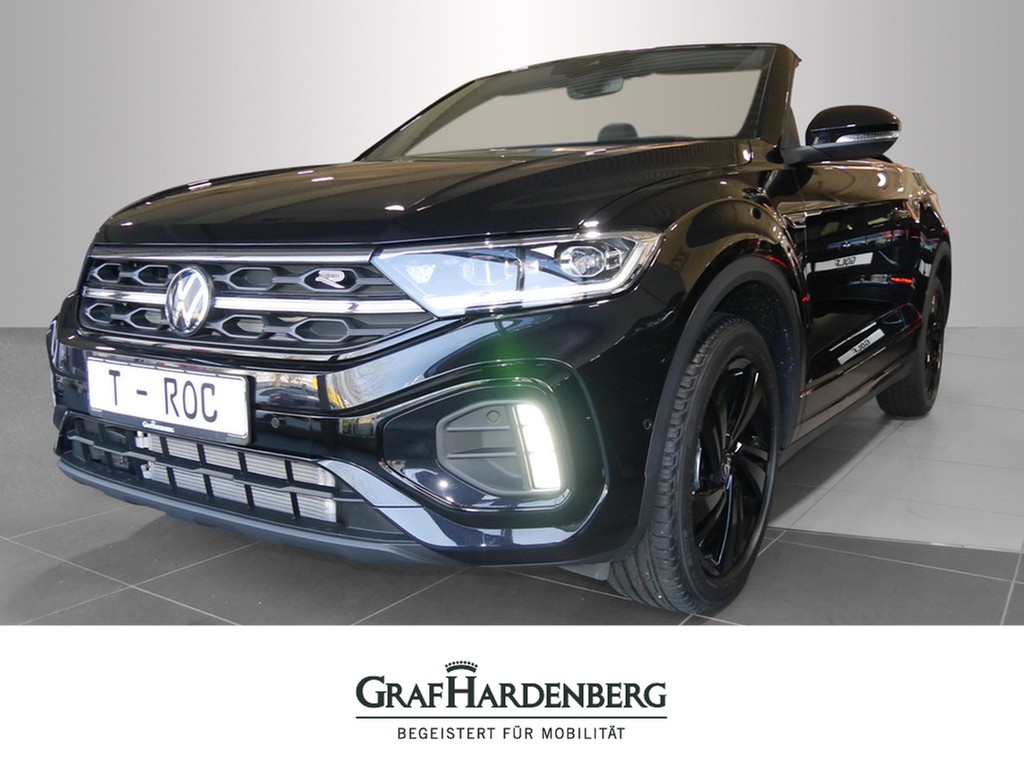 Volkswagen T-Roc Cabrio 1.5l TSI DSG *R-LINE* BLACK*KAMERA*IQ*NAVI*