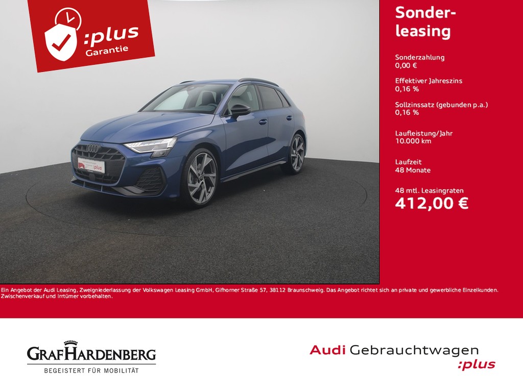 Audi A3 Sportback 35 TFSI S line LED Navi SONOS ACC