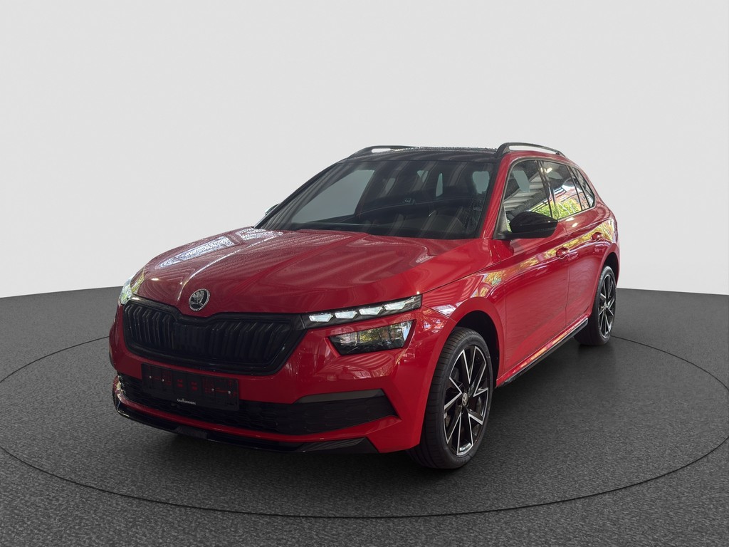 Skoda Kamiq 1.5 TSI DSG Monte Carlo ACC (bis 210) I el. Heckklappe I AHK Vorber. I RF Kamera I uvm